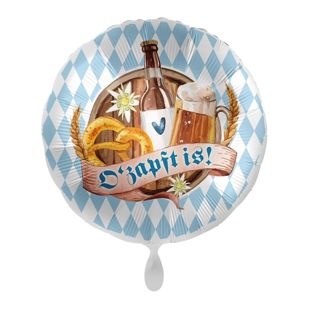 Oktoberfest Ballon (mit Helium gefüllt) -