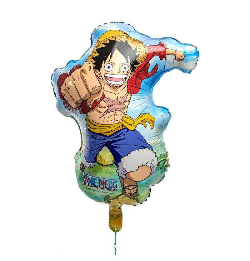 One Piece "Luffy" Ballon (mit Helium gefüllt) - Folienballon helium