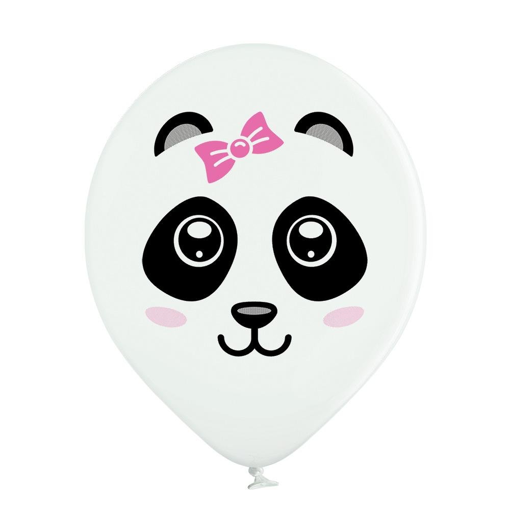 Pandas Ballon - Latex bedruckt