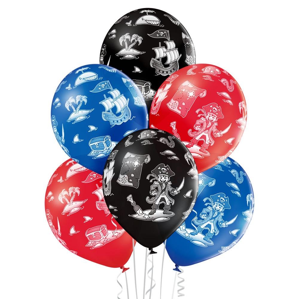 Piraten Ballon - Latex bedruckt