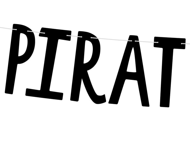 Piraten Party Banner Girlande - Girlanden Banner
