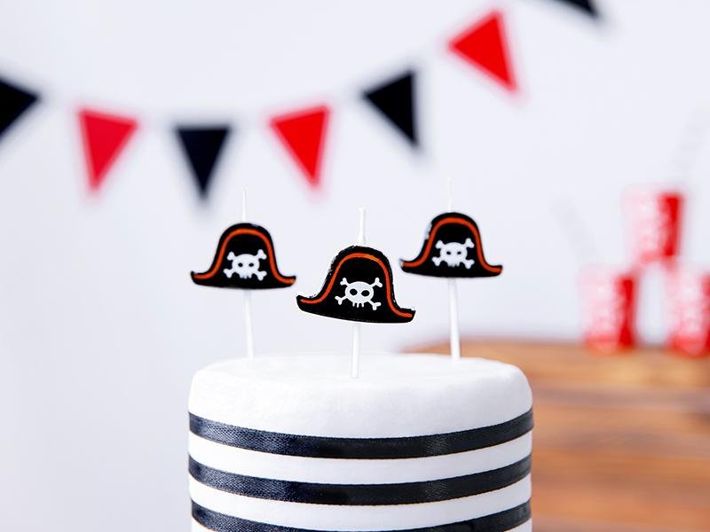 Piraten Party Geburtstagskerzen - Kerzen