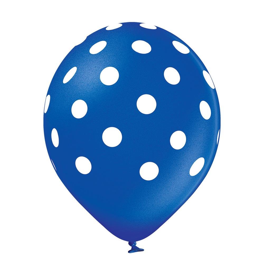Polka Dots Boy Ballon - Latex bedruckt
