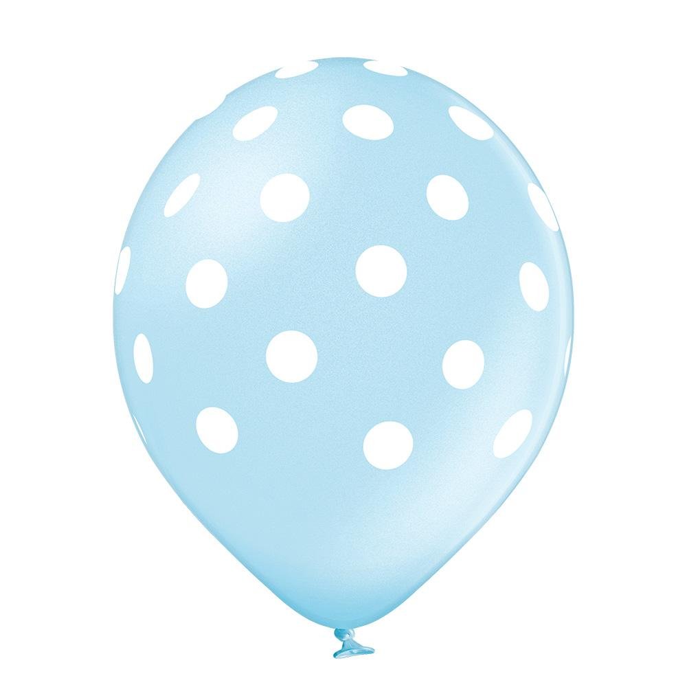 Polka Dots Boy Ballon - Latex bedruckt