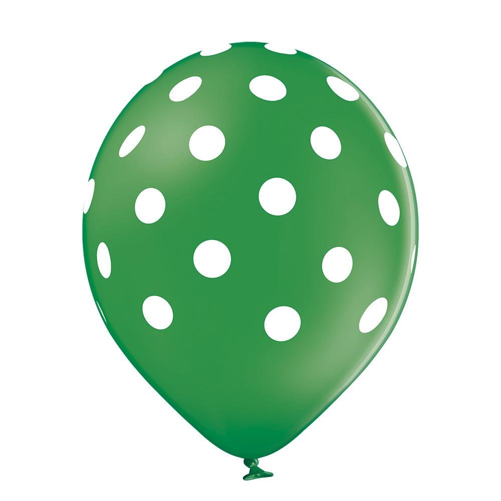 Polka Dots Mix Ballon - Latex bedruckt