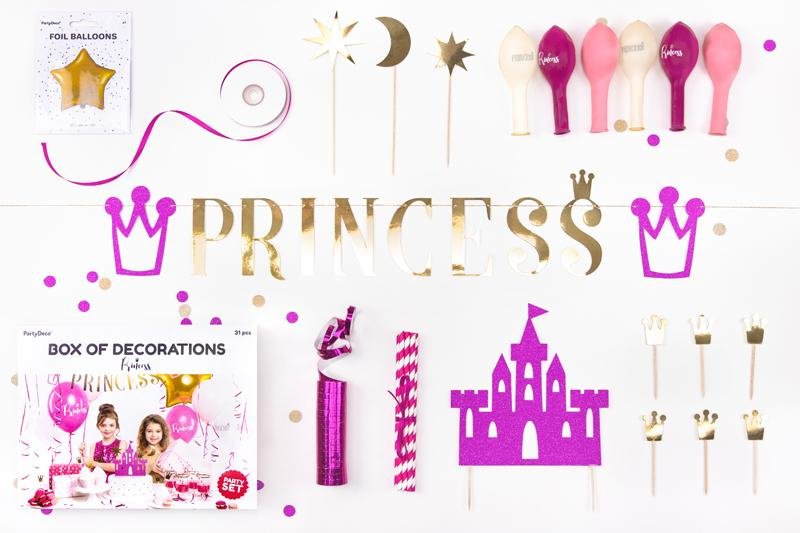 Princess - Prinzessin Party Dekoration Set - Party Set