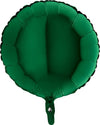 Ballon rond vert foncé (rempli d'hélium) 