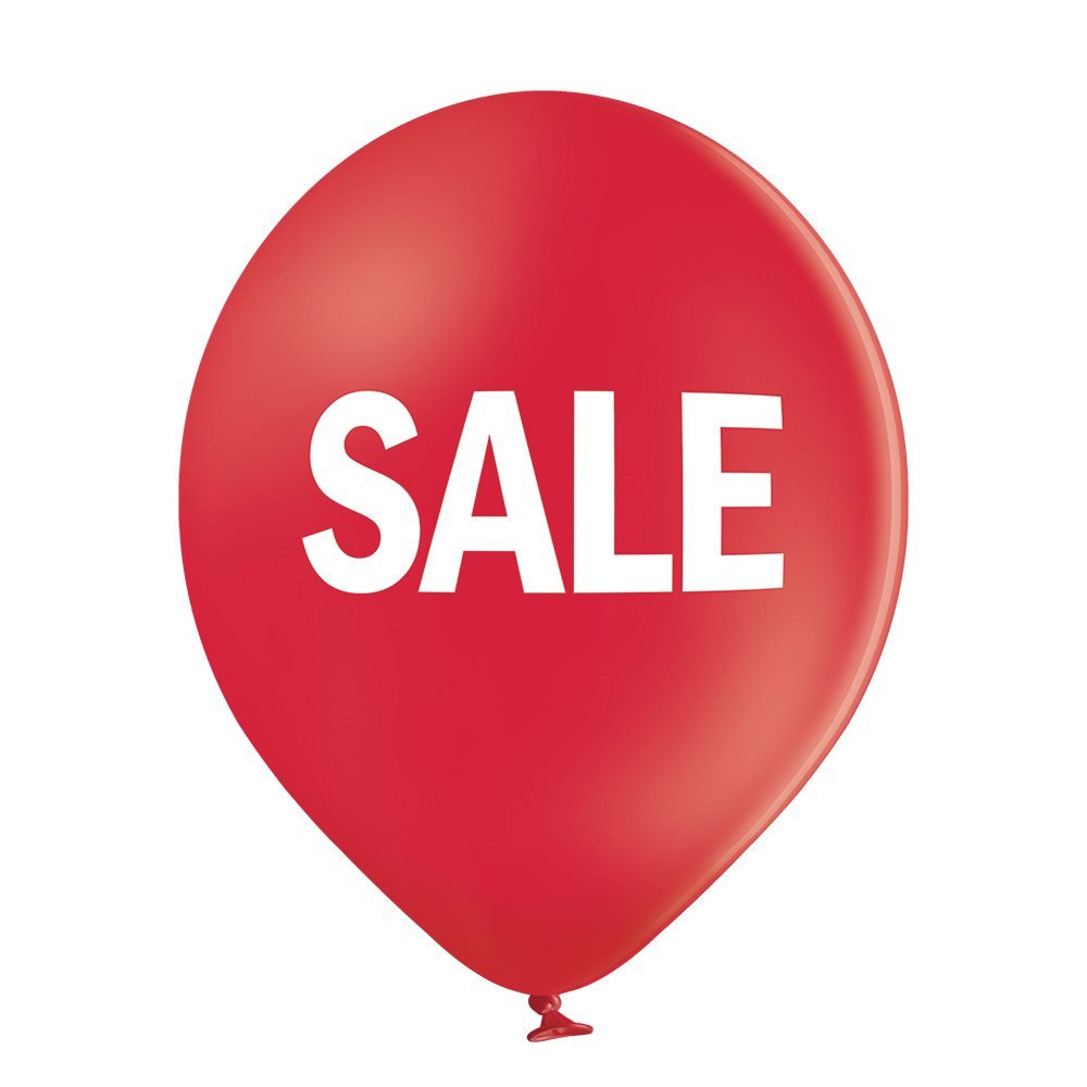 Sale Ballon - Latex bedruckt