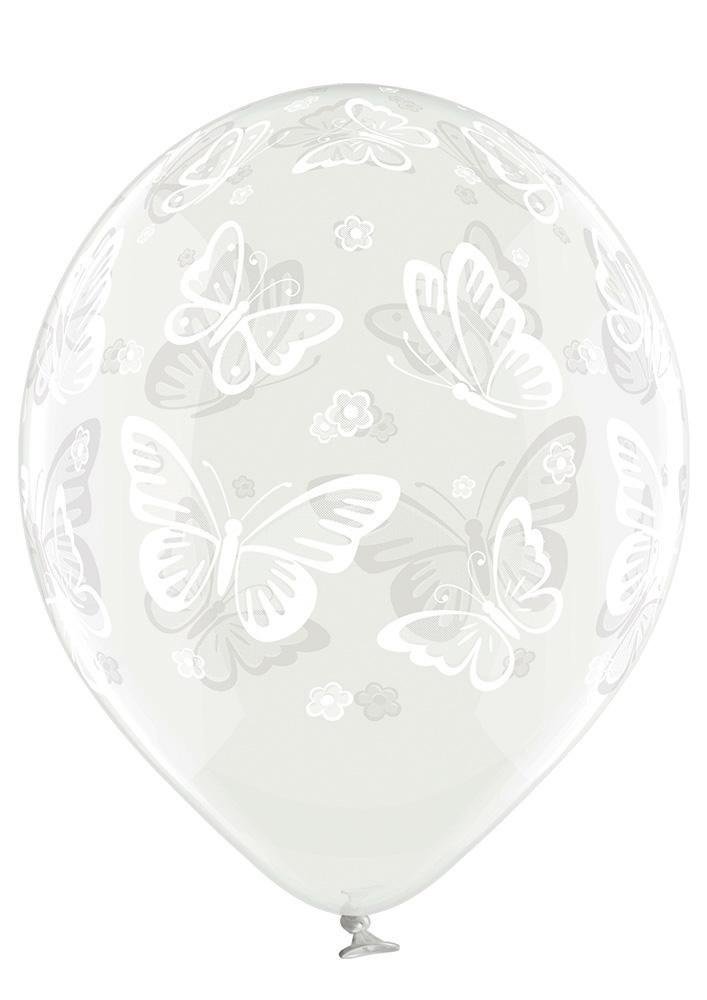 Schmetterlinge Ballon - Latex bedruckt