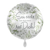 Sei stolz auf Dich Lass Dich feiern Ballon (mit Helium gefüllt)