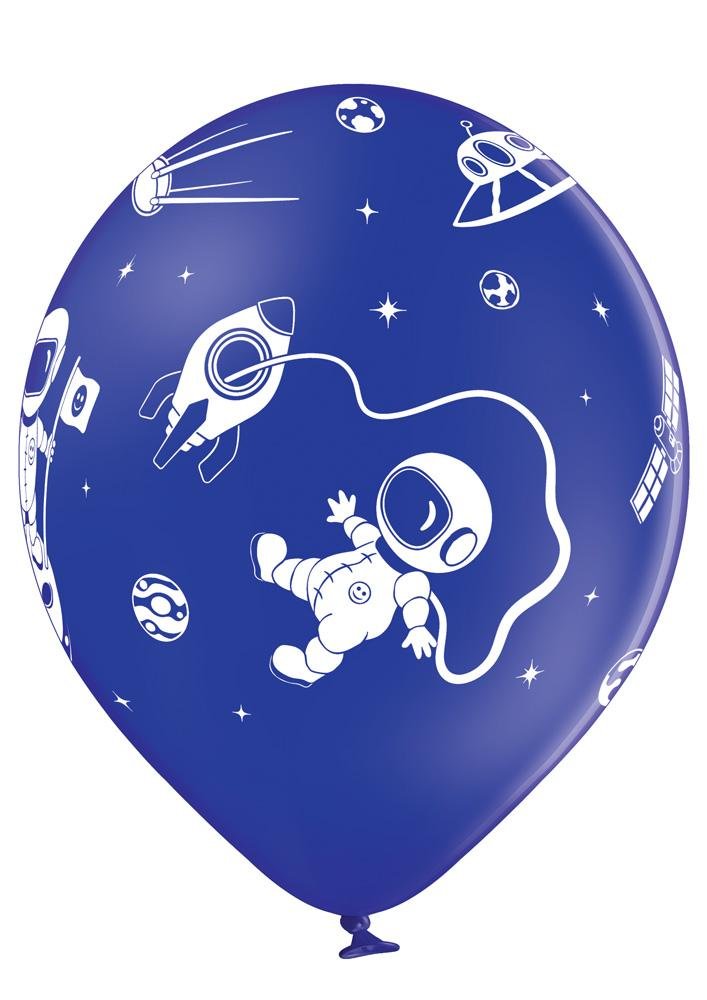 Spaceman Ballon - Latex bedruckt