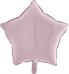 Ballon étoile rose (rempli d'hélium) 