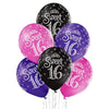 Sweet 16 Ballon Geburtstag Helium geeignet