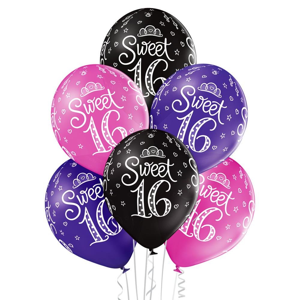 Sweet 16 Ballon - Latex bedruckt