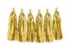 Tassel Girlande gold