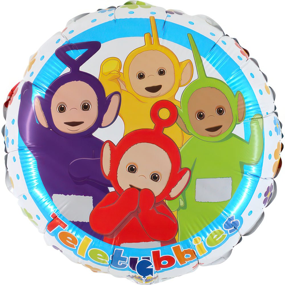 Teletubbies Ballon (mit Helium gefüllt) - LIscenced klein