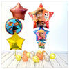 Bouquet de ballons Toy Story 4 (rempli d'hélium) 