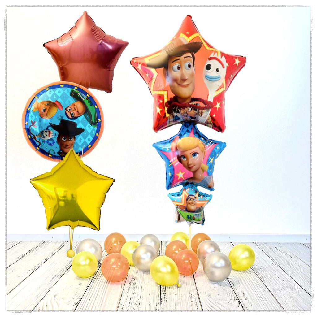 Toy Story 4 Ballon Bouquet (mit Helium gefüllt) - Liscenced Bouquet