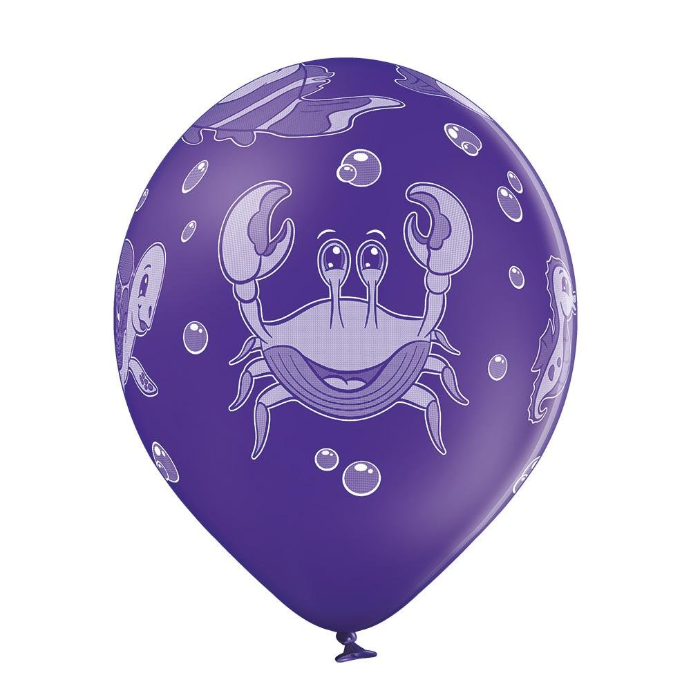 Unter dem Meer Ballon - Latex bedruckt