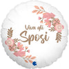 Ballon Viva gli Sposi (rempli d'hélium) 