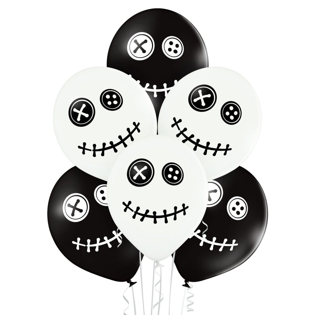 Voodoo Puppe Ballon - Latex bedruckt
