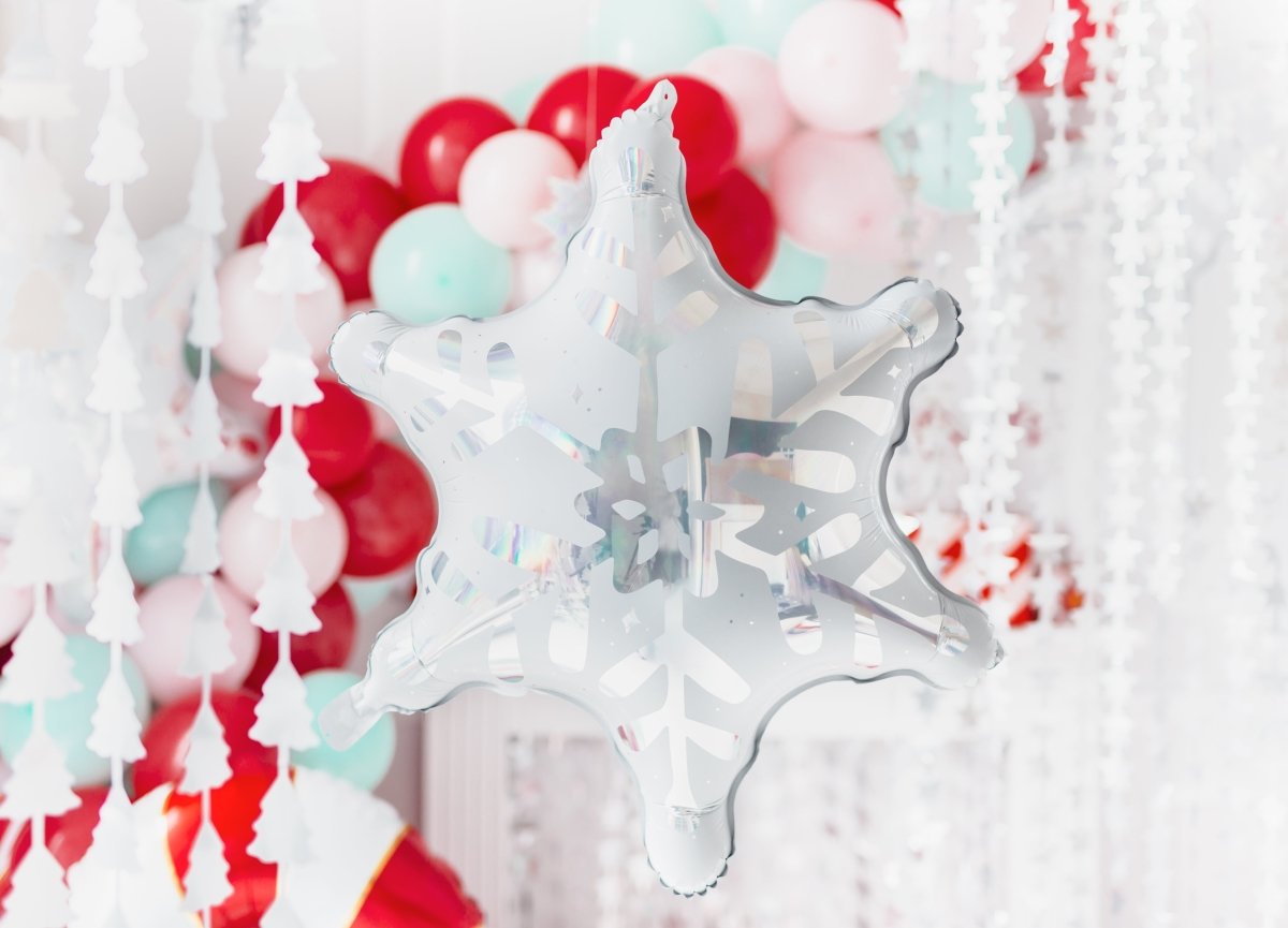 Weihnachtsbaum Vorhang silber –