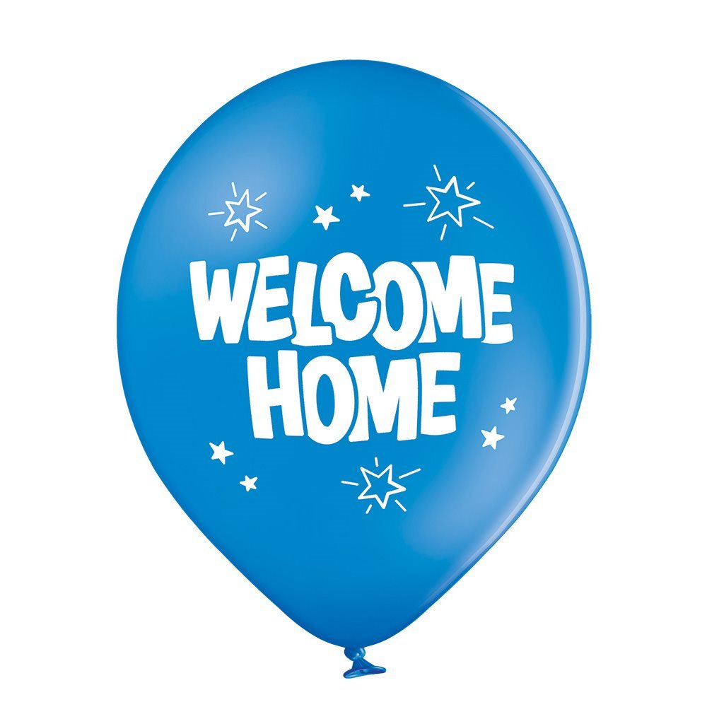 Welcome Home - Latex bedruckt