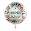 Willkommen Zuhause Ballon (mit Helium gefüllt)