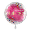 Willkommen Zuhause Konfetti Ballon (mit Helium gefüllt)