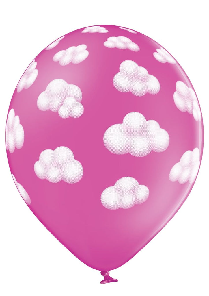 Wolken Girl Ballon - Latex bedruckt