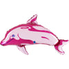 XL Delfin Ballon (mit Helium gefüllt)
