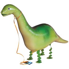 XL Dinosaurier Brontosaurus Air Walker Ballon (mit Helium gefüllt) - Supershape helium