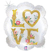 Ballon XL LOVE (gonflé à l'hélium) 