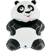 Ballon panda XL (rempli d'hélium) 