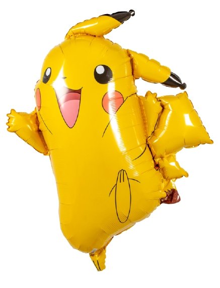 XL Pikachu - Pokemon Ballon (mit Helium gefüllt) - Supershape helium