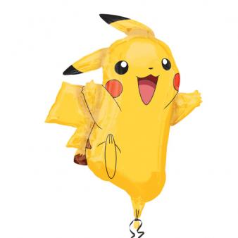 XL Pikachu - Pokemon Ballon (mit Helium gefüllt) - Supershape helium