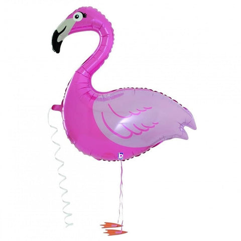 XL Flamingo Air Walker Ballon (mit Helium gefüllt)