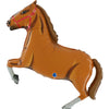 XXL horse brown balloon (filled with helium) 