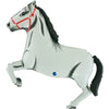 XXL horse white balloon (filled with helium) 