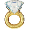 Ballon de demande en mariage bague XXL (gonflé à l'hélium) 