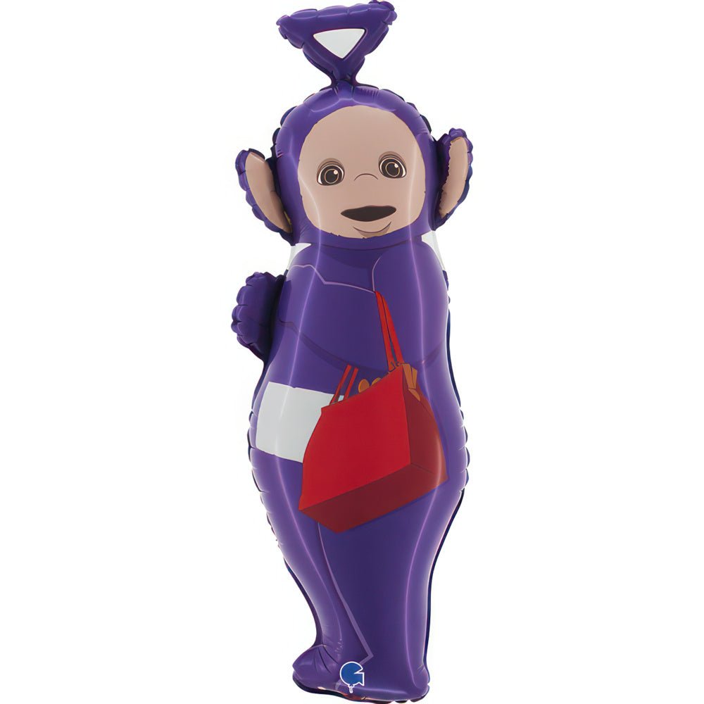 XXL Teletubbies Tinky Winky Ballon (mit Helium gefüllt) - LIscenced klein