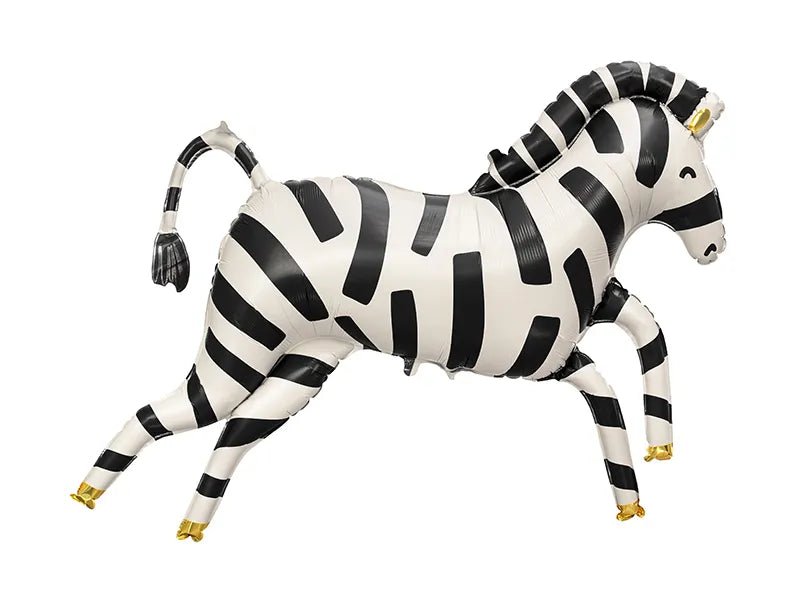 XXL Zebra Ballon (mit Helium gefüllt) - Supershape helium