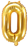 Chiffres ballon or 0 