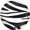Zebra Stripe Balloon (Filled with Helium) 